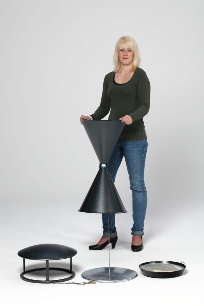 Var Dach für Standascher anthrazit Produktbild Var Dach für Standascher anthrazit bild 4