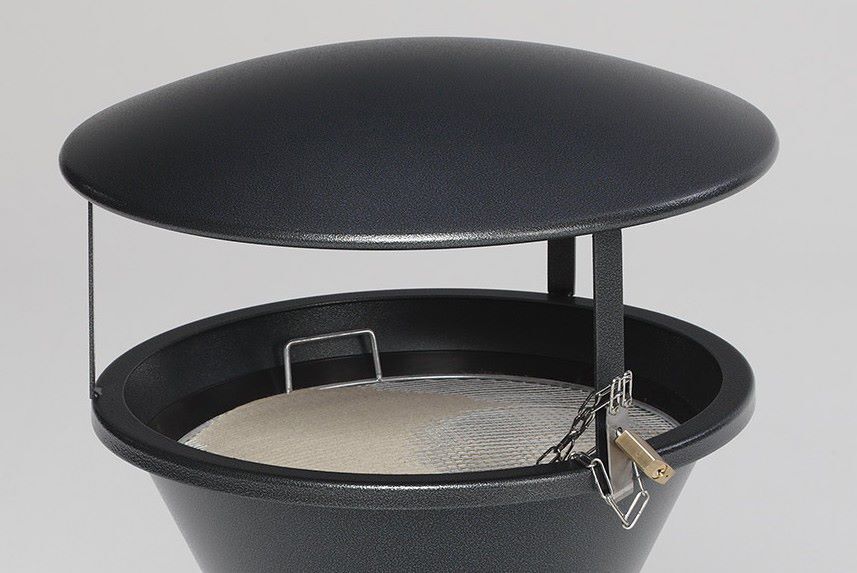 Var Dach für Standascher antiksilber Produktbild Var Dach für Standascher antiksilber