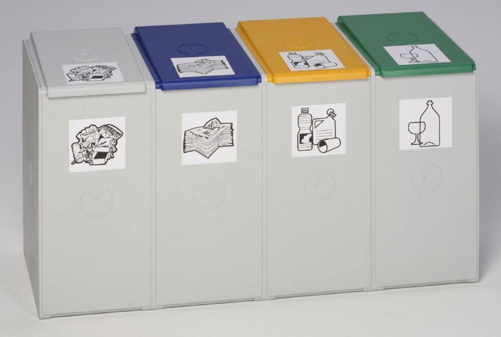 Var Deckel für Kunststoffcontainer 40 Liter grün Produktbild Var Deckel für Kunststoffcontainer 40 Liter grün bild 4