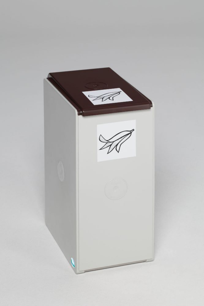 Var Deckel für Kunststoffcontainer 40 Liter braun Produktbild Var Deckel für Kunststoffcontainer 40 Liter braun