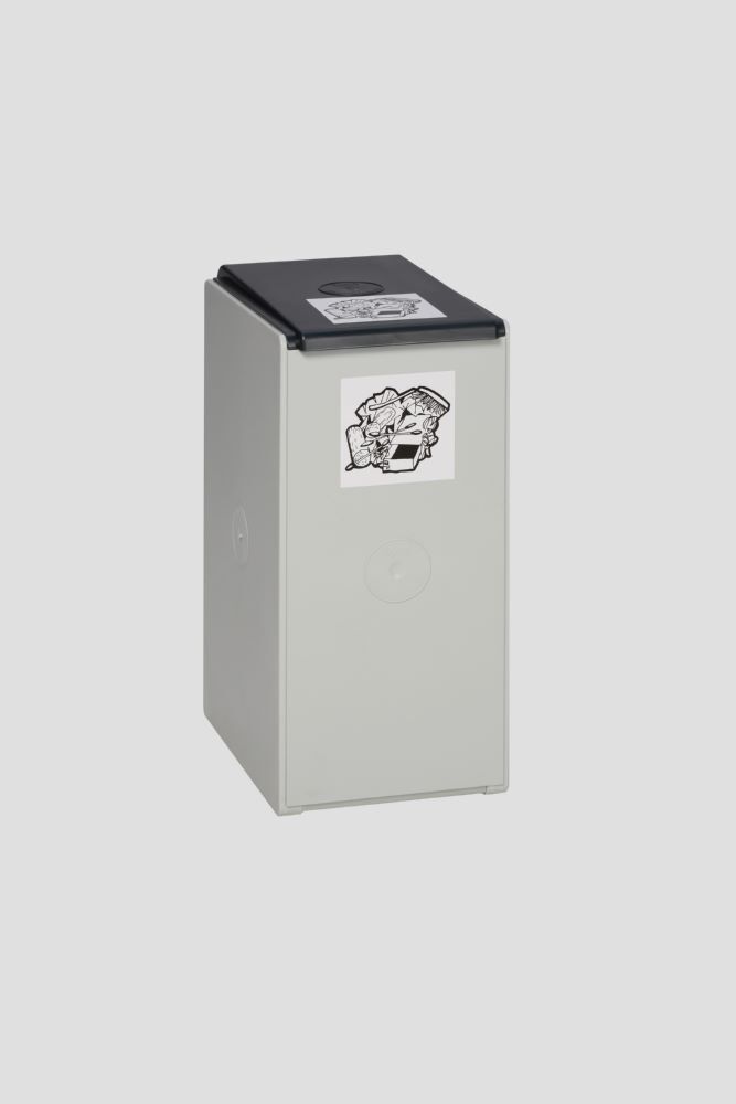 Var Deckel für Kunststoffcontainer 40 Liter anthrazit Produktbild Var Deckel für Kunststoffcontainer 40 Liter anthrazit