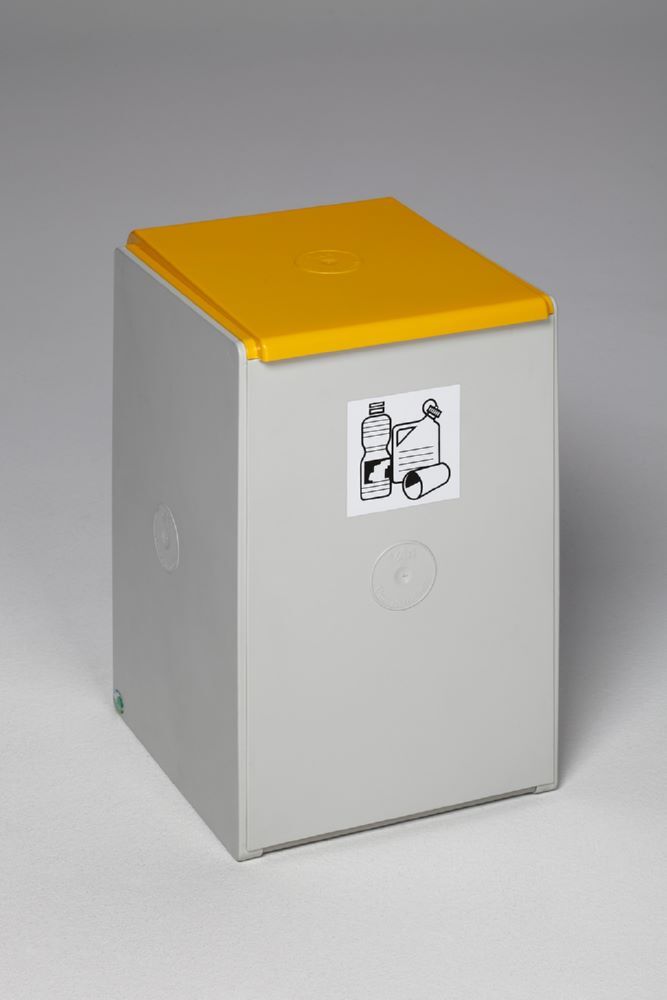 Var Deckel für Kunststoffcontainer 60 Liter Farbe gelb Produktbild Var Deckel für Kunststoffcontainer 60 Liter Farbe gelb bild 3