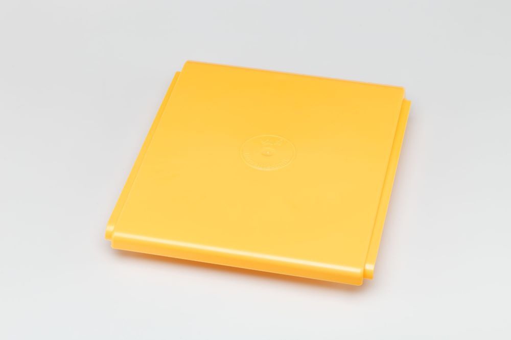 Var Deckel für Kunststoffcontainer 60 Liter Farbe gelb Produktbild Var Deckel für Kunststoffcontainer 60 Liter Farbe gelb bild 4