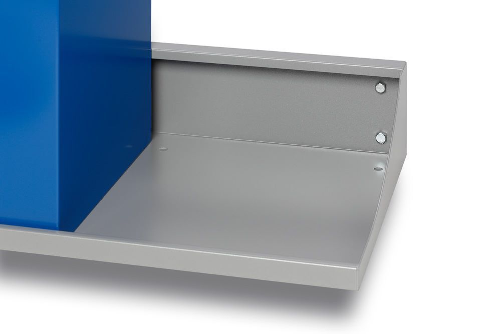 Var Halterung Wertstoffsammler 2 fach silber 131x648x363mm Produktbild Var Halterung Wertstoffsammler 2 fach silber 131x648x363mm