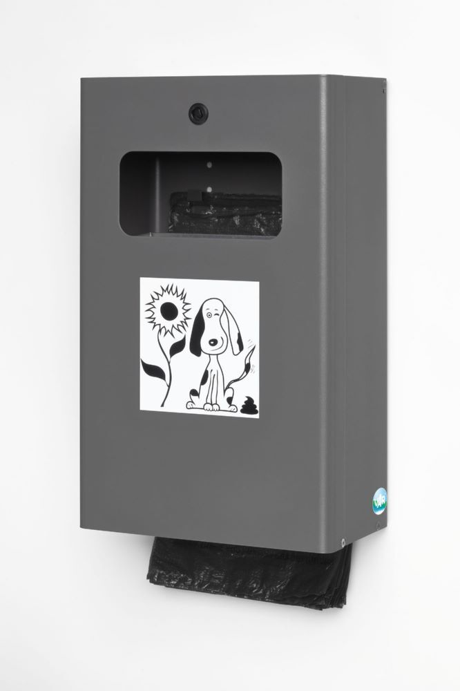 Var Hundekotbeutelspender DS 6 grau Produktbild Var Hundekotbeutelspender DS 6 grau