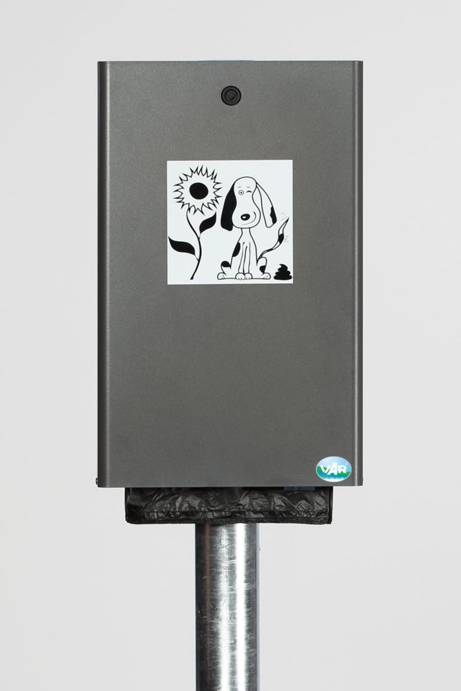 Var Hundekotbeutelspender DS 2 grau Var Hundekotbeutelspender DS 2 grau
