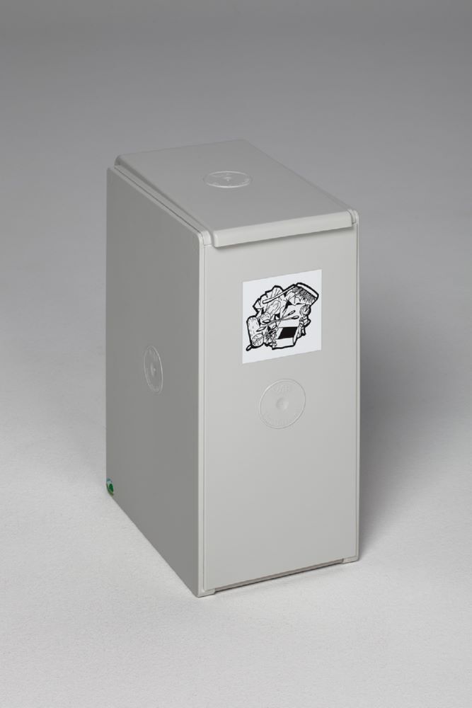 Var kunststoffcontainer 1 fach 40Liter Mülltrennsystem ohne Deckel Produktbild Var kunststoffcontainer 1 fach 40Liter Mülltrennsystem ohne Deckel