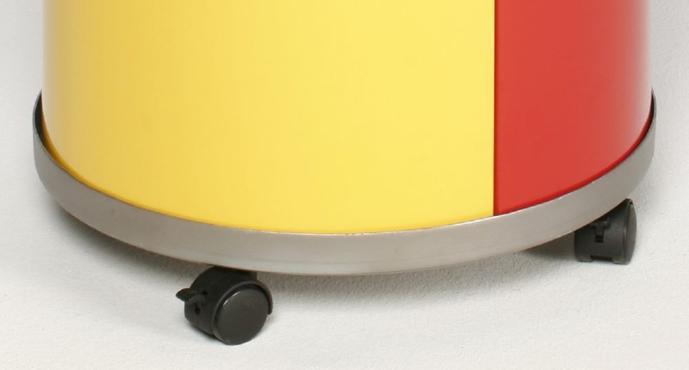 Var Rollensatz für Wertstoffstation 3 fach 4 Lenkbremsrollen Produktbild Var Rollensatz für Wertstoffstation 3 fach 4 Lenkbremsrollen