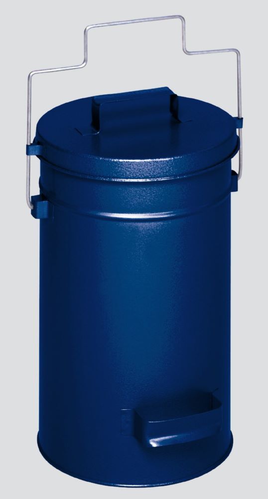 Var Sicherheitsbehälter mit Deckel enzianblau Produktbild Var Sicherheitsbehälter mit Deckel enzianblau