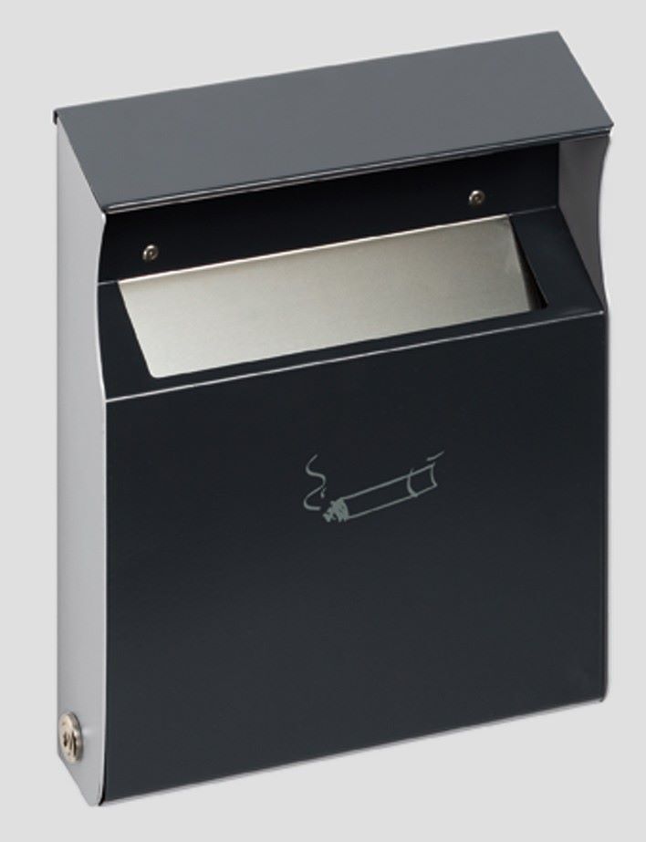 Var Wandascher WH 28 anthrazit H310 x T620 x B 233 mm Produktbild Var Wandascher WH 28 anthrazit H310 x T620 x B 233 mm