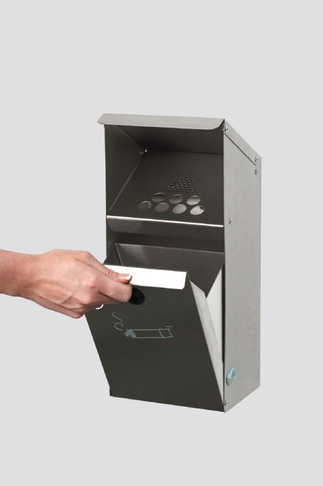 VAR Wandascher WH 41 Edelstahl Produktbild VAR Wandascher WH 41 Edelstahl bild 2