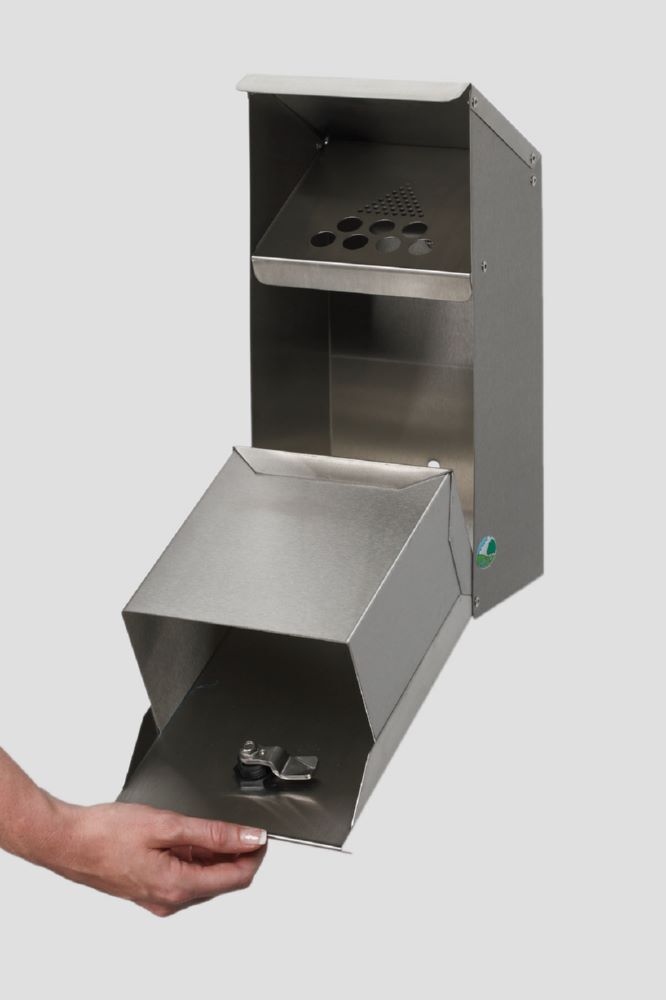 VAR Wandascher WH 41 Edelstahl Produktbild VAR Wandascher WH 41 Edelstahl bild 3