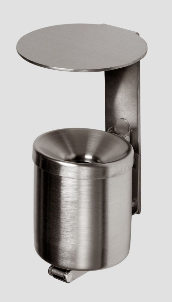 Var Wandascher WH 10 Edelstahl mit Dach VA Produktbild Var Wandascher WH 10 Edelstahl mit Dach VA