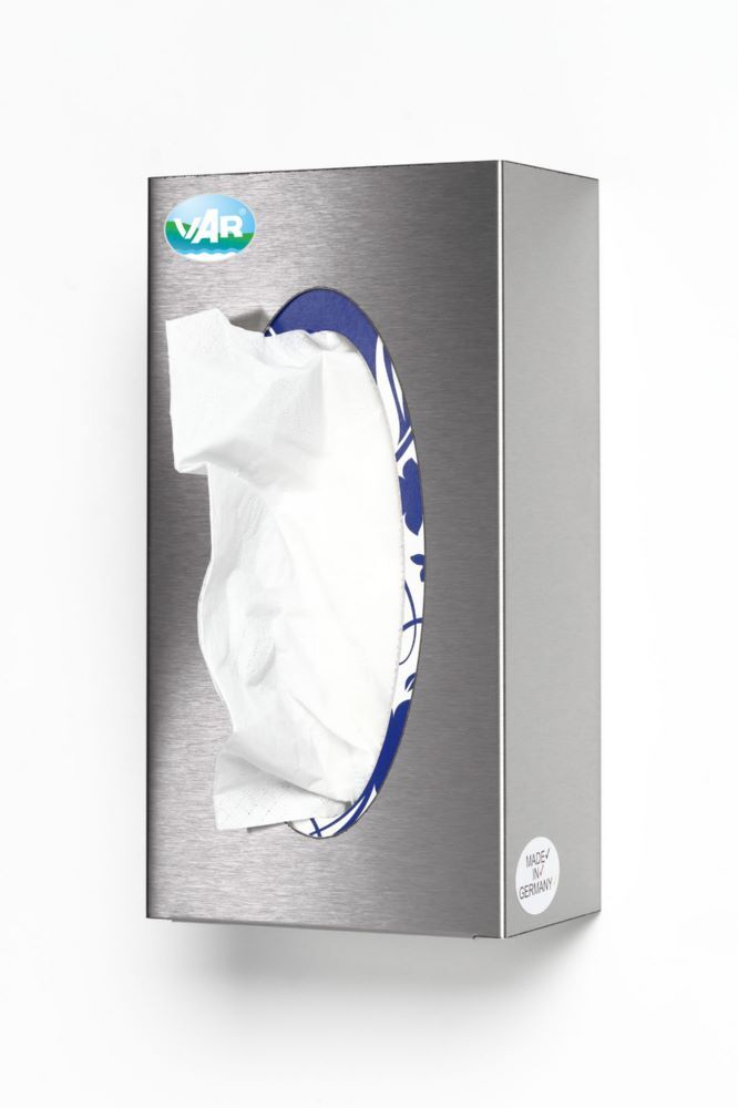 Var Wandspender 1 Fach Edelstahl für Handschuhbox Produktbild Var Wandspender 1 Fach Edelstahl für Handschuhbox