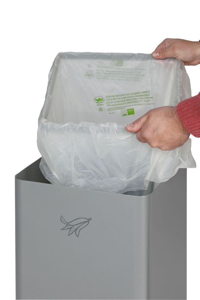 VAR Wertstoffsammelgerät WSG Quadro 79 360 x 360 x 755 mm Produktbild VAR Wertstoffsammelgerät WSG Quadro 79 360 x 360 x 755 mm