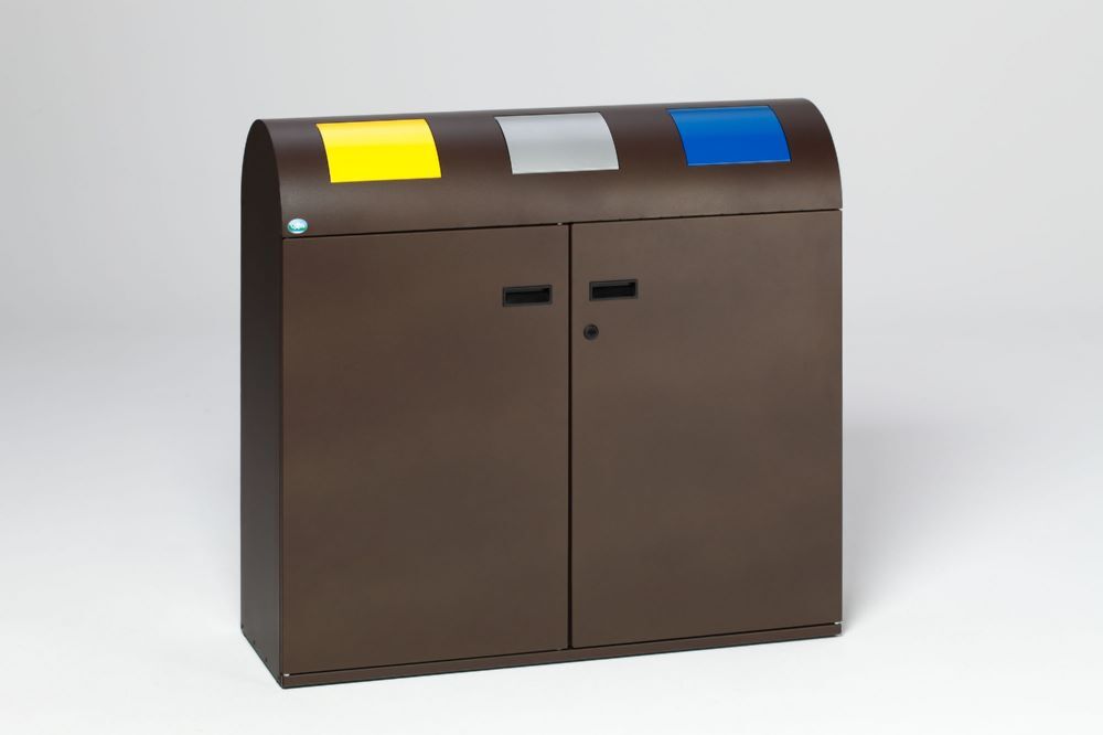 Var Wertstoffsammelstation WS 100 R braun Produktbild Var Wertstoffsammelstation WS 100 R braun