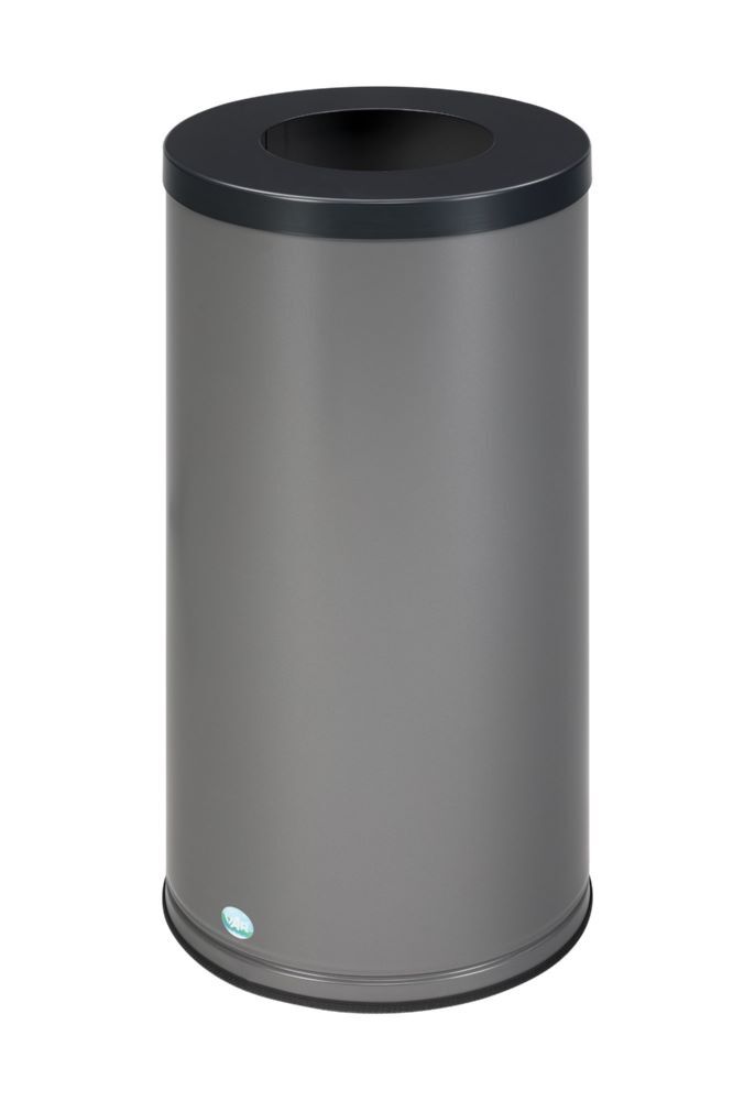 VAR Wertstoffsammlegerät 70 Liter eisenglimmer Stahl 435 x 435 x 760 mm Produktbild VAR Wertstoffsammlegerät 70 Liter eisenglimmer Stahl 435 x 435 x 760 mm
