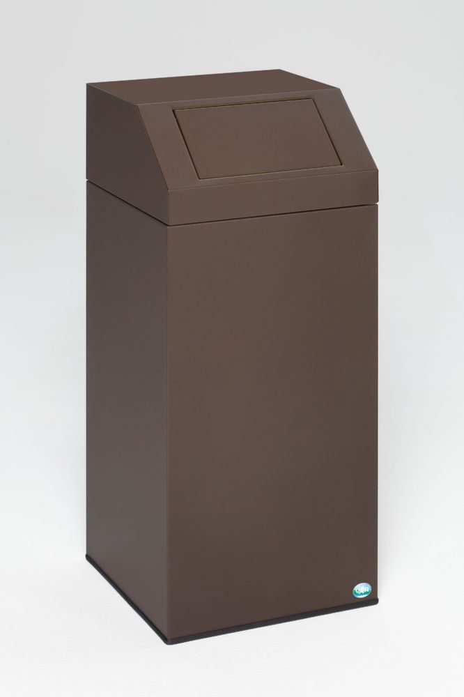 Var Wertstoffsammler 790 mm hoch mit 47 Liter Inhalt braun Produktbild Var Wertstoffsammler 790 mm hoch mit 47 Liter Inhalt braun