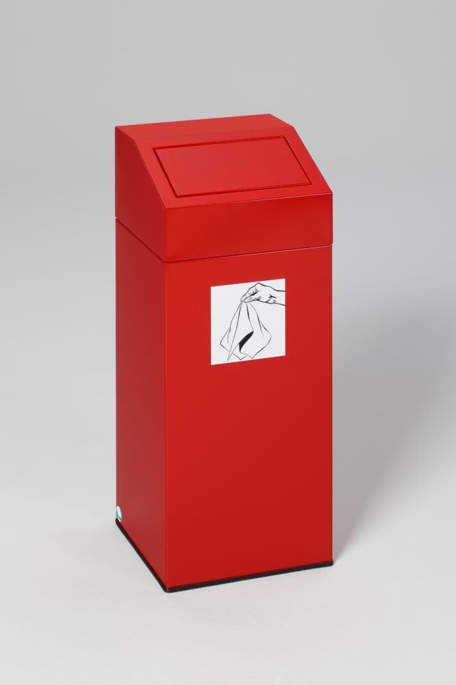 Var Wertstoffsammler rot 45 Liter Produktbild Var Wertstoffsammler rot 45 Liter