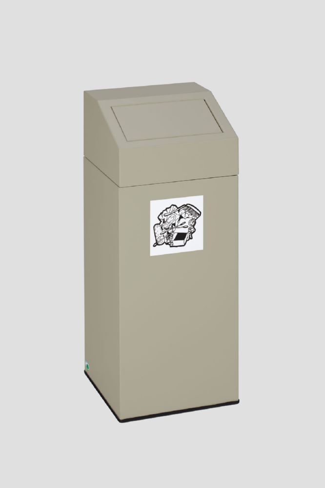 Var Wertstoffsammler Grau 76 Liter Produktbild Var Wertstoffsammler Grau 76 Liter