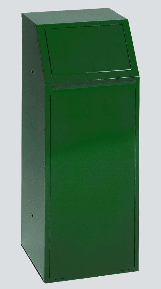 Var Wertstoffsammler P 80 grün Höhe 1000mm Produktbild Var Wertstoffsammler P 80 grün Höhe 1000mm