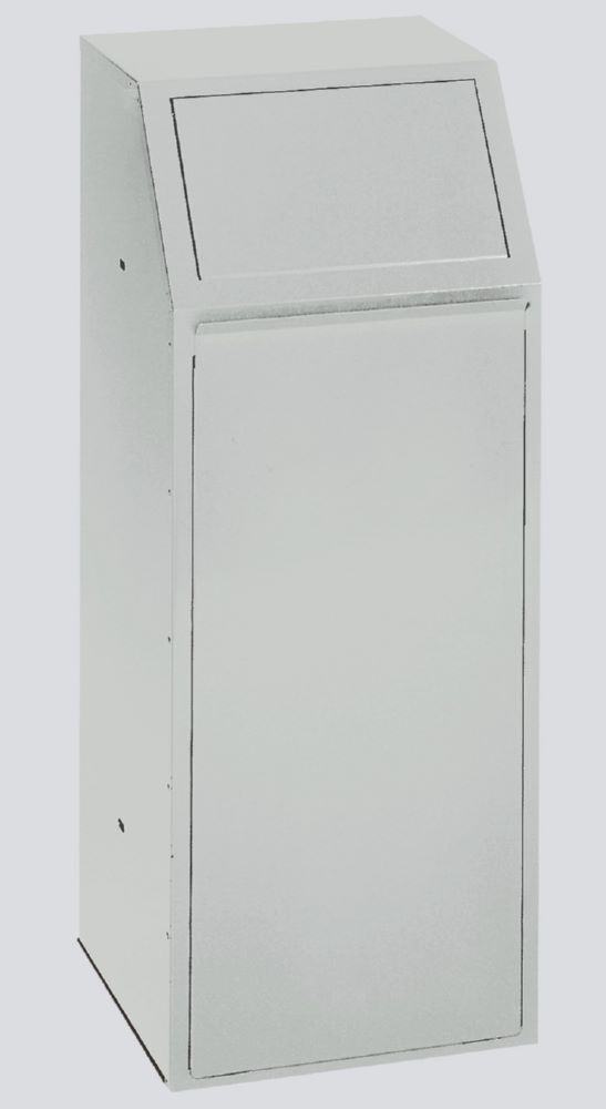 Var Wertstoffsammler P 80 lichtgrau Höhe 1000mm Produktbild Var Wertstoffsammler P 80 lichtgrau Höhe 1000mm