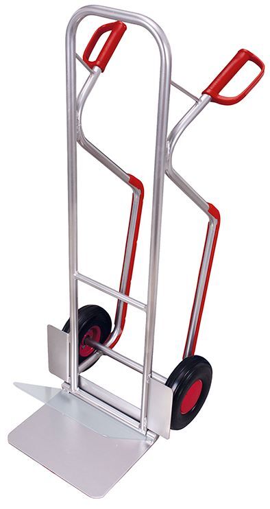 Variofit Aluminiumkarre mit abklappbarer Schaufel Traglast 200kg Produktbild Variofit Aluminiumkarre mit abklappbarer Schaufel Traglast 200kg