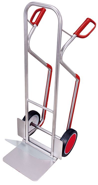 Variofit Aluminiumkarre mit abklappbarer Schaufel 550x640x1300mm Produktbild Variofit Aluminiumkarre mit abklappbarer Schaufel 550x640x1300mm bild 2