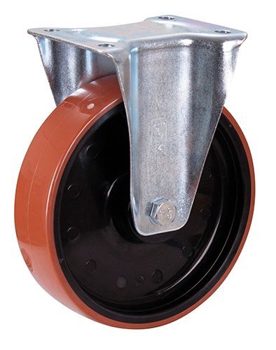 Variofit Bockrolle Polyurethan 200x50mm Produktbild Variofit Bockrolle Polyurethan 200x50mm