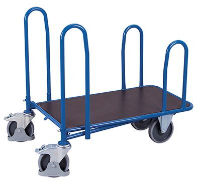 Variofit C C Wagen Transportwagen mit 4 Seitenbügeln 950x640x955mm Produktbild Variofit C C Wagen Transportwagen mit 4 Seitenbügeln 950x640x955mm