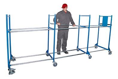 Variofit Erweiterungsrohr für Reifenregal und Reifenwagen Produktbild Variofit Erweiterungsrohr für Reifenregal und Reifenwagen bild 2