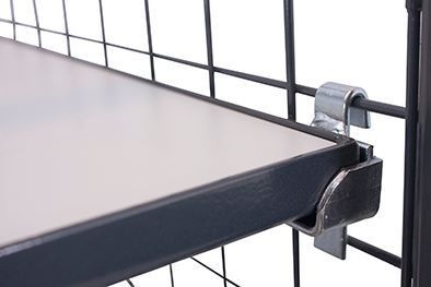 Variofit ESD Etagenwagen fest verschweißt 5 Etagen 1115x730x1810mm