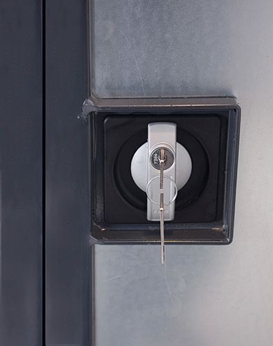 Variofit ESD Etagenwagen fest verschweißt 1115x730x1810mm Produktbild Variofit ESD Etagenwagen fest verschweißt 1115x730x1810mm bild 2