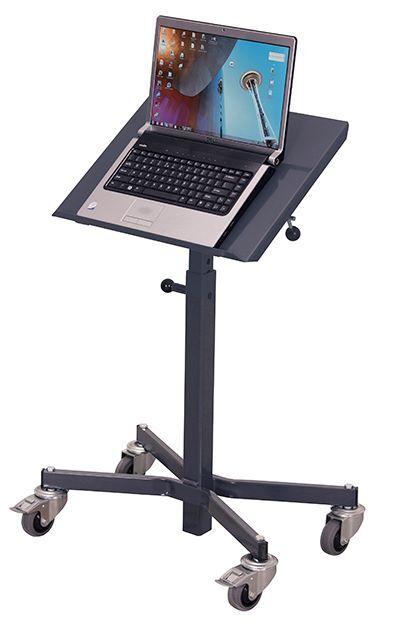 Variofit ESD Materialständer einseitig neigbar 600x410x715 bis 1085mm Produktbild Variofit ESD Materialständer einseitig neigbar 600x410x715 bis 1085mm