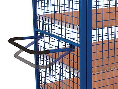 Variofit Etagenwagen fest verschweißt 5 Etagen 1115x730x1810mm Produktbild Variofit Etagenwagen fest verschweißt 5 Etagen 1115x730x1810mm bild 2