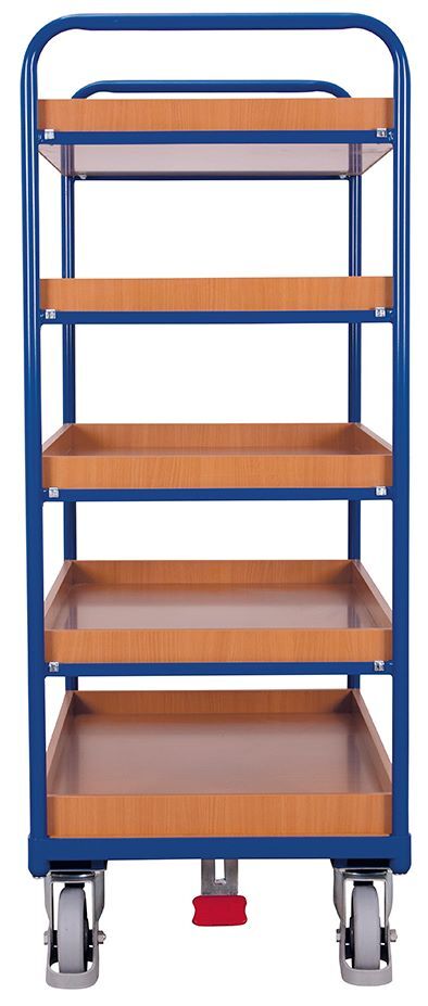 Variofit Etagenwagen hoch 5 Etagen 1060x600x1530mm Produktbild Variofit Etagenwagen hoch 5 Etagen 1060x600x1530mm bild 2