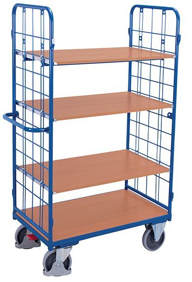 Variofit Etagenwagen hoch 500kg Traglast 1185x620x1820mm Produktbild Variofit Etagenwagen hoch 500kg Traglast 1185x620x1820mm