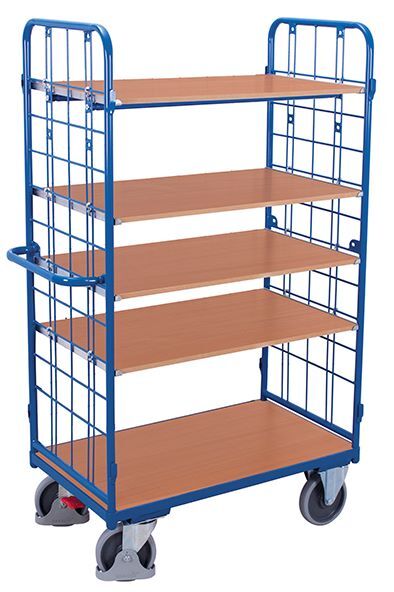 Variofit Etagenwagen hoch 5 Etagen 1185x720x1820mm Produktbild Variofit Etagenwagen hoch 5 Etagen 1185x720x1820mm