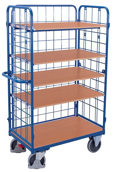 Variofit  Etagenwagen hoch 1390x825x1820mm mit 5 Etagen Produktbild Variofit  Etagenwagen hoch 1390x825x1820mm mit 5 Etagen