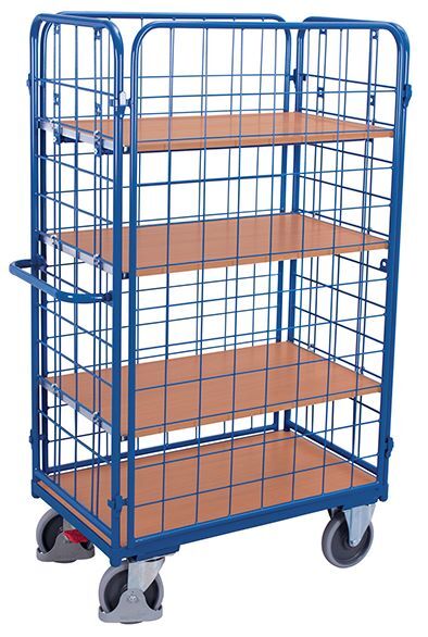 Variofit Etagenwagen hoch 1390x840x1820mm mit 4 Etagen Produktbild Variofit Etagenwagen hoch 1390x840x1820mm mit 4 Etagen