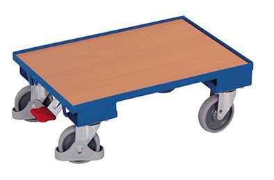 Variofit Euro System Roller mit Boden 610x415x235mm Traglast 250kg Produktbild Variofit Euro System Roller mit Boden 610x415x235mm Traglast 250kg