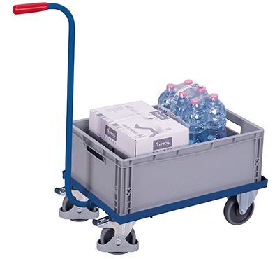 Variofit Griffroller mit Kunststoffkiste 890x420x875mm Produktbild Variofit Griffroller mit Kunststoffkiste 890x420x875mm bild 2