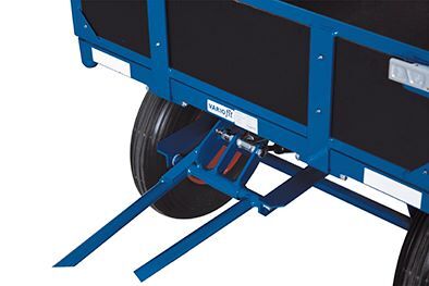 Variofit Handpritschenwagen mit Bordwand 2080x1030x1340mm Traglast 1000kg Produktbild Variofit Handpritschenwagen mit Bordwand 2080x1030x1340mm Traglast 1000kg bild 5