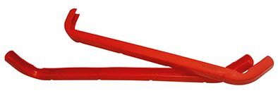 Variofit Kunststoffgleitkufe Rohrdurchmesser 28mm rot Produktbild Variofit Kunststoffgleitkufe Rohrdurchmesser 28mm rot