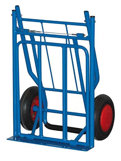 Variofit Leichte Klappkarre Traglast 80kg 430x715x1165mm Produktbild Variofit Leichte Klappkarre Traglast 80kg 430x715x1165mm bild 2