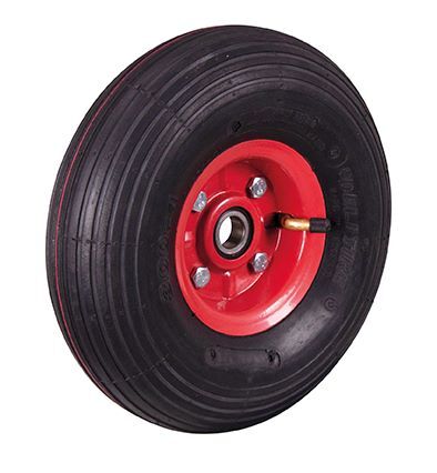 Variofit Luftrad Traglast 150kg 260x85mm schwarz Produktbild Variofit Luftrad Traglast 150kg 260x85mm schwarz