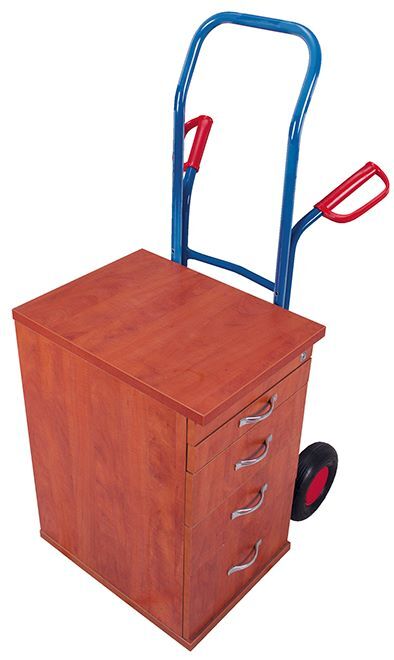 Variofit Möbelkarre Traglast 250kg blau Produktbild Variofit Möbelkarre Traglast 250kg blau bild 4