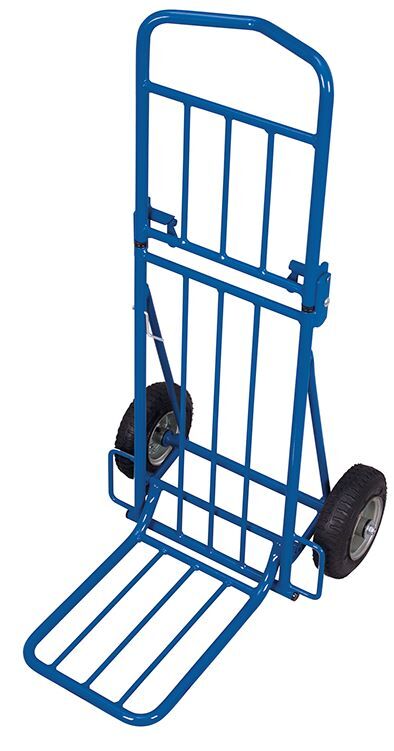 Variofit Paketroller Tragkraft 100kg 2 fach zusammenklappbar Produktbild Variofit Paketroller Tragkraft 100kg 2 fach zusammenklappbar