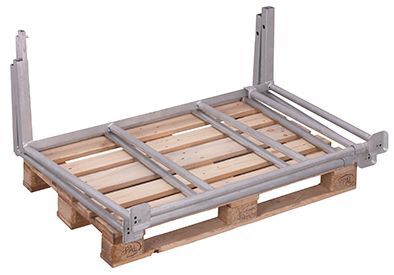 Variofit Palettenaufsatz Typ 75 Nutzhöhe 755mm Auflast 2000kg verzinkt Produktbild Variofit Palettenaufsatz Typ 75 Nutzhöhe 755mm Auflast 2000kg verzinkt bild 2