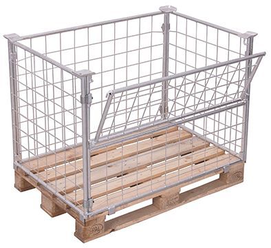 Variofit Palettenaufsatz Nutzhöhe 800mm Auflast 1000kg Typ 64 verzinkt Produktbild Variofit Palettenaufsatz Nutzhöhe 800mm Auflast 1000kg Typ 64 verzinkt